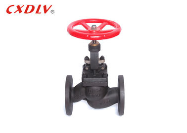 Handwheel Dioperasikan Globe Valve Ganda Flange End Non Return CF8 CF3 WCB