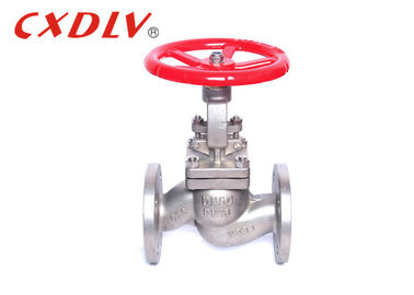 Stainless Steel Globe Valve CF8M / CF8 Suhu Cryogenic Mudah Untuk Menjaga