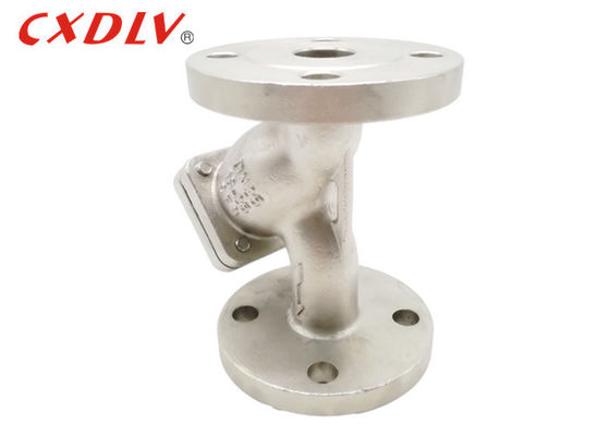 Y Jenis Strainer Valve Stainless Steel CF8 / CF3 Filtrasi Efisien