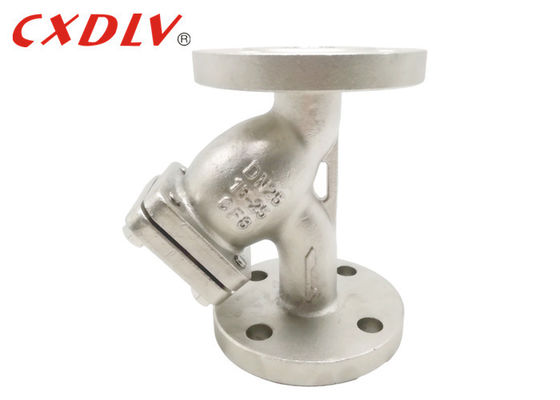 Filter Impurities Flanged Y Strainer Valve Untuk Penghematan Energi Gas Air Minyak
