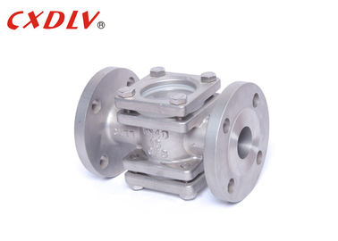 Double Flange PN40 Sight Tekanan Tinggi Kaca Casting Stainless Steel