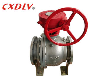 DN150 6 Inch 2PC Trunnion Ball Valve CF8M Stainless Steel Split Harga Tubuh
