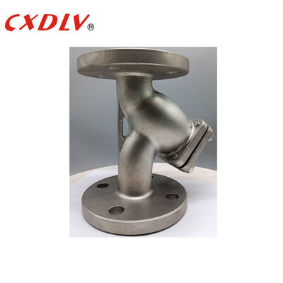 Peralatan pendingin cair Y Filter Valve PN16 Flanged Ended 50Micron Mesh dengan Barmagnet