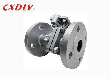 2-Split Tubuh Stainless Steel Ball Valve RF Flanged diketik Floating Ball Valve