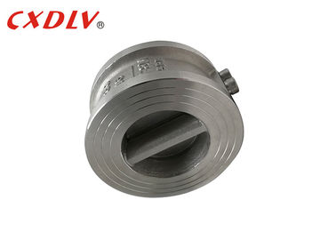 Butterfly Dual Disc Wafer Katup Tubuh Baja Stainless 1.4408 / CF8M / SCS14A